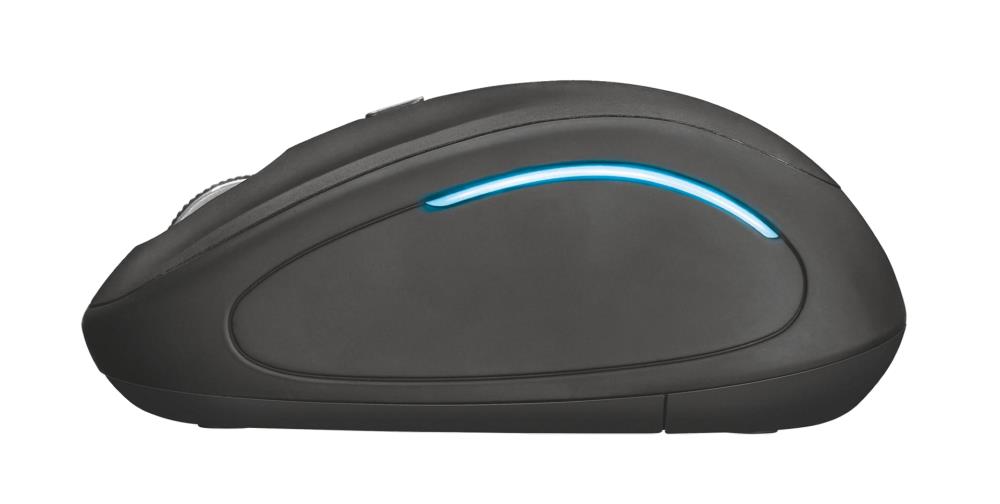 MOUSE USB OPTICAL WRL YVI FX/BLACK 22333 TRUST - Image 3