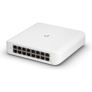 Switch UBIQUITI USW-LITE-16-POE Type L2 16x10Base-T / 100Base-TX / 1000Base-T PoE+ ports 8 45 Watts USW-LITE-16-POE