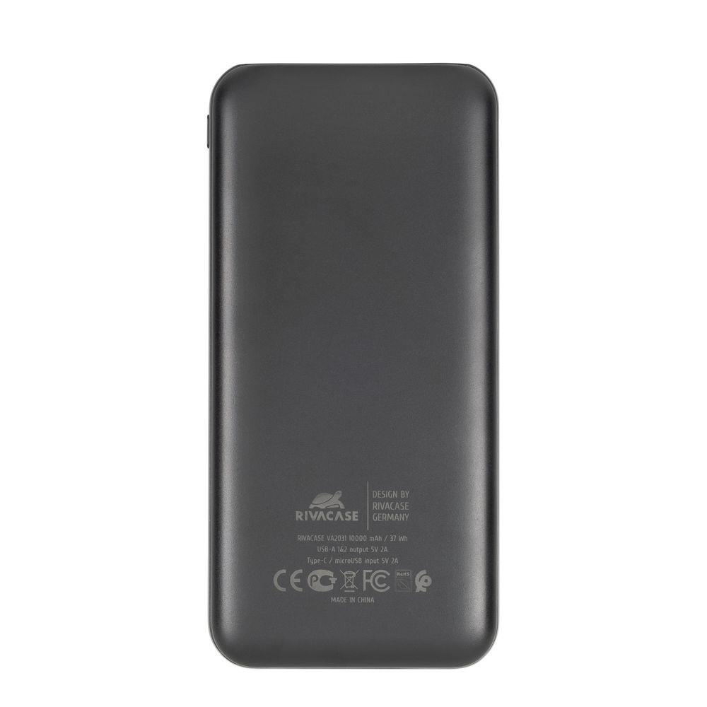 POWER BANK USB 10000MAH/VA2031 BLACK RIVACASE - Image 2
