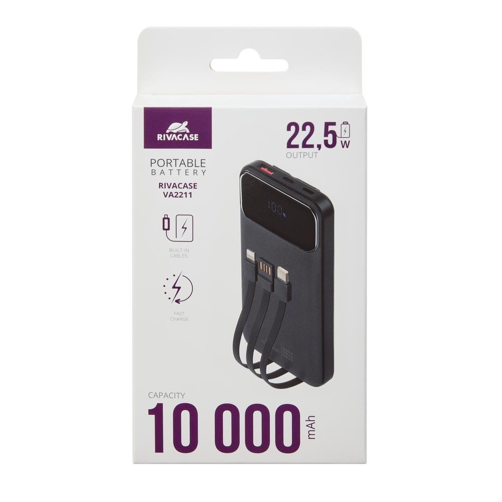 POWER BANK USB 10000MAH/VA2211 BLACK RIVACASE - Image 6