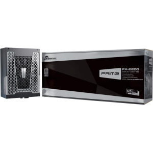 Power Supply SEASONIC PRIME PX ATX 3.1 2200 Watts Efficiency 80 PLUS PLATINIUM MTBF 100000 hours PRIME-PX-2200-ATX30