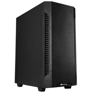 Case CHIEFTEC ELOX MidiTower Not included ATX MicroATX MiniITX Colour Black AS-01B-OP