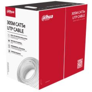 CABLE CAT5E UTP 305M WHITE/PFM920I-5EU-U DAHUA