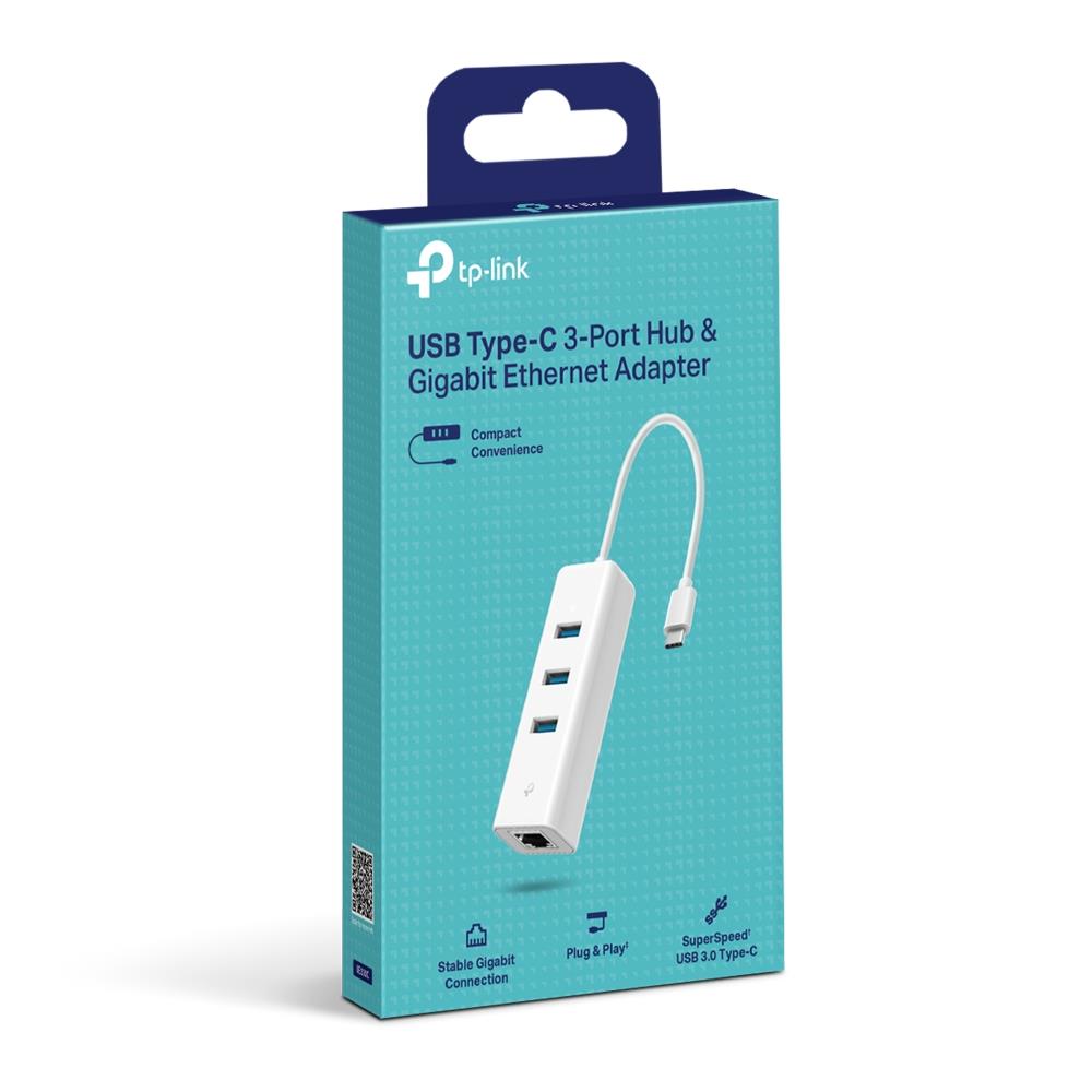 NET ADAPTER USB3 3PORT 1000M/UE330C TP-LINK - Image 3