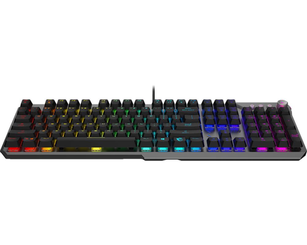 KEYBOARD GAMING BLACK US/STRIKE 600 SILENT MSI - Image 4