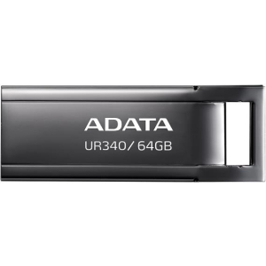 MEMORY DRIVE FLASH USB3.2 64GB/BLACK AROY-UR340-64GBK ADATA