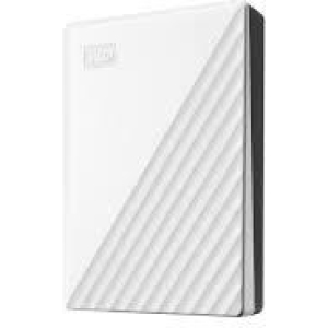External HDD WESTERN DIGITAL My Passport WDBR9S0060BWT-WESN 6TB USB 3.2 Colour White WDBR9S0060BWT-WESN