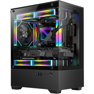 Case GOLDEN TIGER Raider SL-2 MiniTower Case product features Transparent panel Not included Colour Black RAIDERSL-2