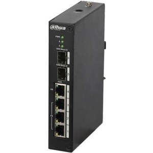 Switch DAHUA PFS3206-4P-96 Type L2 3x10Base-T / 100Base-TX 1x10Base-T / 100Base-TX / 1000Base-T 2x1000Base-X DH-PFS3206-4P-96