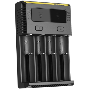 BATTERY CHARGER 4-SLOT/INTELLICHARGER NEW I4 NITECORE