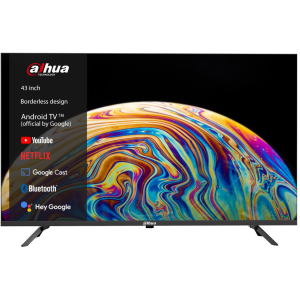 TV Set DAHUA 43" Smart/FHD 1920x1080 Android TV Black DHI-LTV43-SD200