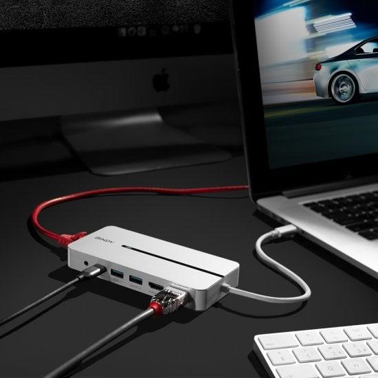 I/O DOCKING STATION USB-C/MINI DUAL 4K 43360 LINDY - Image 5