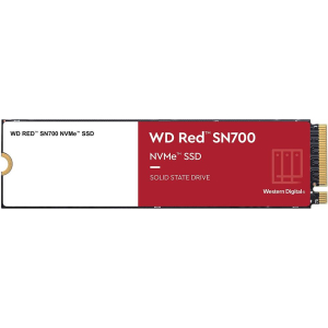 SSD WESTERN DIGITAL Red SN700 500GB M.2 PCIE NVMe Write speed 2600 MBytes/sec Read speed 3430 MBytes/sec WDS500G1R0C