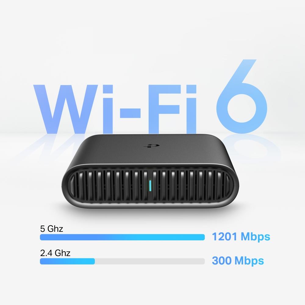Wireless Router TP-LINK Wireless Router 1500 Mbps Wi-Fi 6 USB 2.0 1x10/100/1000M 1x10/100/1000M TL-WR1502X - Image 4