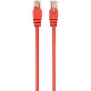 PATCH CABLE CAT5E UTP 5M/RED PP12-5M/R GEMBIRD