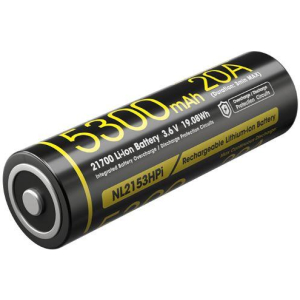 BATTERY RECH. LI-ION 3.6V/NL2153HPI(5300MAH) NITECORE