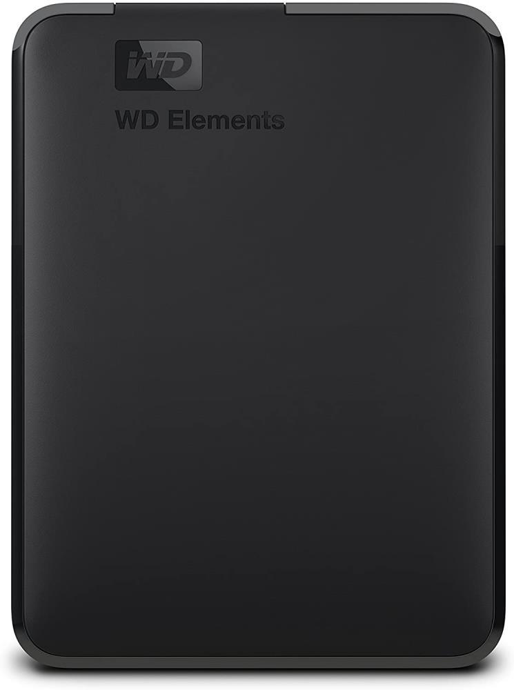 External HDD WESTERN DIGITAL Elements Portable WDBHJS0060BBK-WESN 6TB USB 3.0 Colour Black WDBHJS0060BBK-WESN