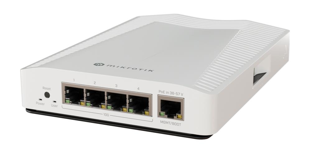 Switch MIKROTIK 1x10Base-T / 100Base-TX / 1000Base-T 4x10GbE PoE ports 1 CRS304-4XG-IN - Image 2