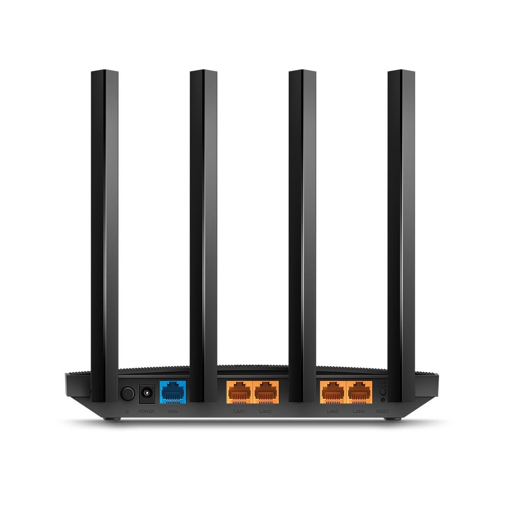 Wireless Router TP-LINK Wireless Router 1167 Mbps IEEE 802.11n IEEE 802.11ac USB 2.0 1 WAN 4x10/100/1000M Number of antennas 4 ARCHERC6U - Image 3