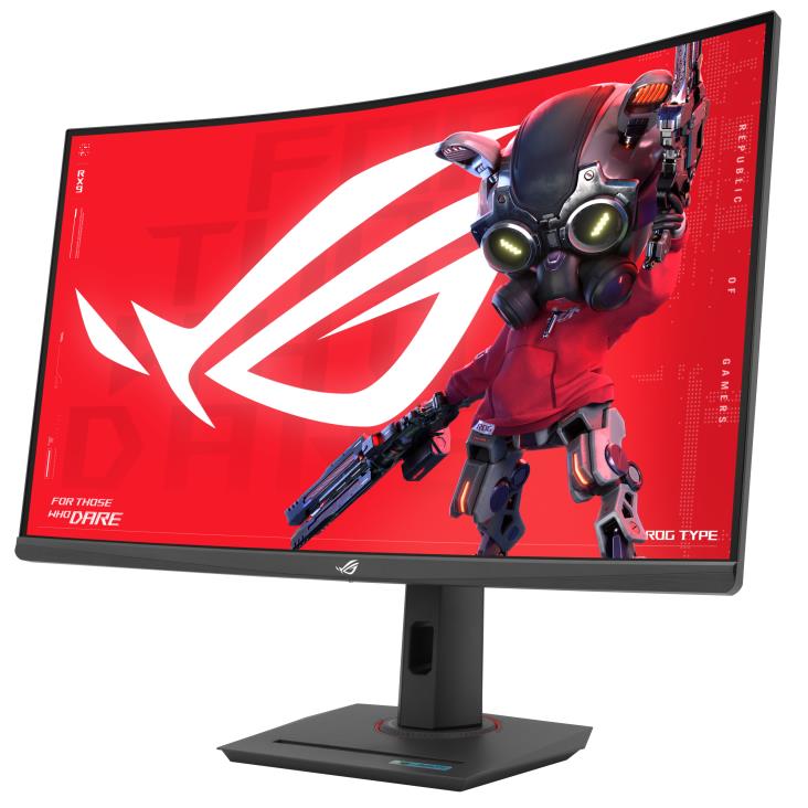 LCD Monitor ASUS ROG Strix XG32WCMS 31.5" Gaming/Curved Panel VA 2560x1440 16:9 280Hz 1 ms Swivel Pivot Height adjustable Tilt 90LM09X0-B01970 - Image 2
