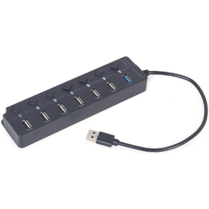 I/O HUB USB3 7PORT/UHB-U3P1U2P6P-01 GEMBIRD