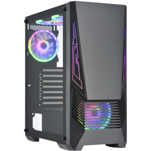 Case GOLDEN TIGER Buffalo M730i MidiTower Not included ATX MicroATX Colour Black BUFFALOM730I