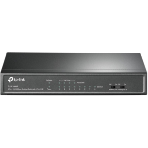Switch TP-LINK Desktop/pedestal 8x10Base-T / 100Base-TX PoE ports 4 TL-SF1008LP