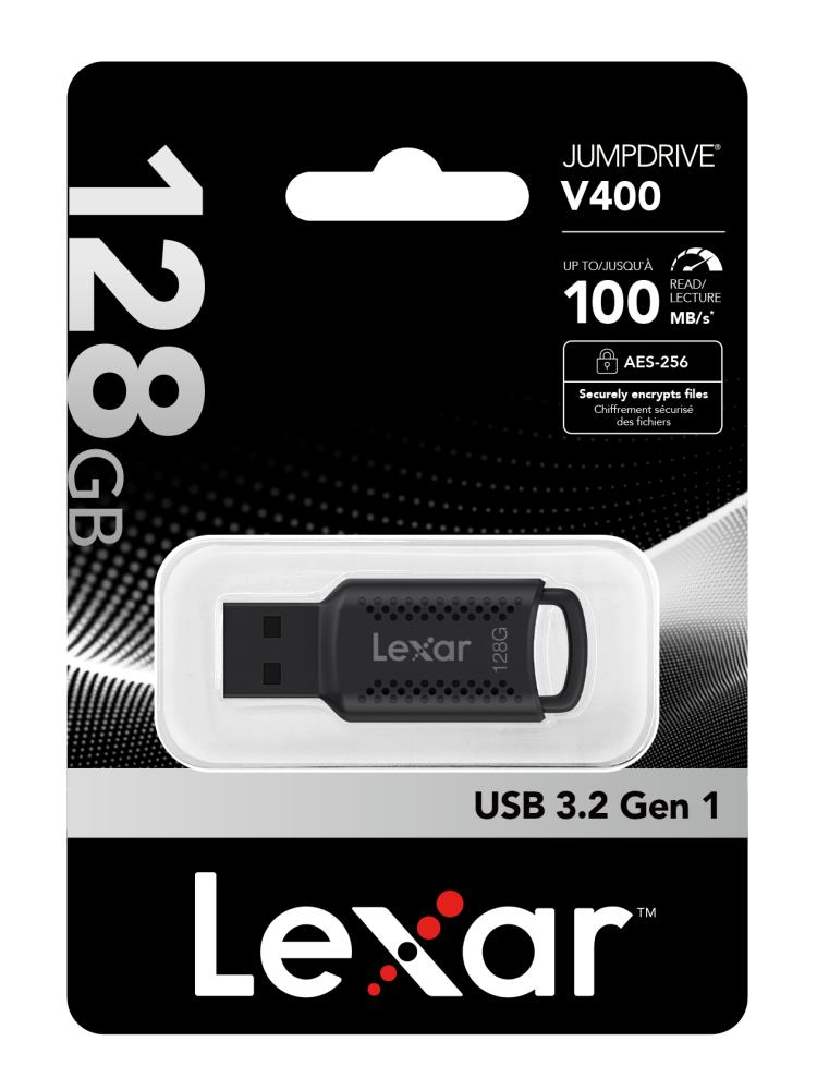 MEMORY DRIVE FLASH USB3 128GB/V400 LJDV400128G-BNBNG LEXAR - Image 4