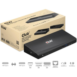 NB ACC DOCKING STATION/USB-C 60W CSV-1562 CLUB3D