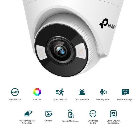 NET CAMERA TURRET H.264 4MP/VIGI C440(4MM) TP-LINK - Image 2