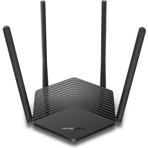 Wireless Router MERCUSYS 1500 Mbps Wi-Fi 6 IEEE 802.11a/b/g IEEE 802.11n IEEE 802.11ac IEEE 802.11ax 3x10/100/1000M LAN  WAN ports 1 Number of antennas 4 MR60X