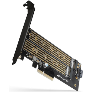 SSD ACC ADAPTER NVME/SATA/M.2/SP&LP PCEM2-D AXAGON