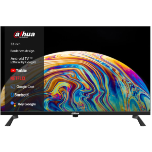 TV Set DAHUA 32" Smart/HD 1366x768 Android TV Black DHI-LTV32-SD100