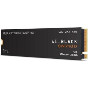 SSD WESTERN DIGITAL Black SN7100 1TB M.2 PCIe Gen4 NVMe 3D TLC Write speed 6900 MBytes/sec Read speed 7250 MBytes/sec WDS100T4X0E