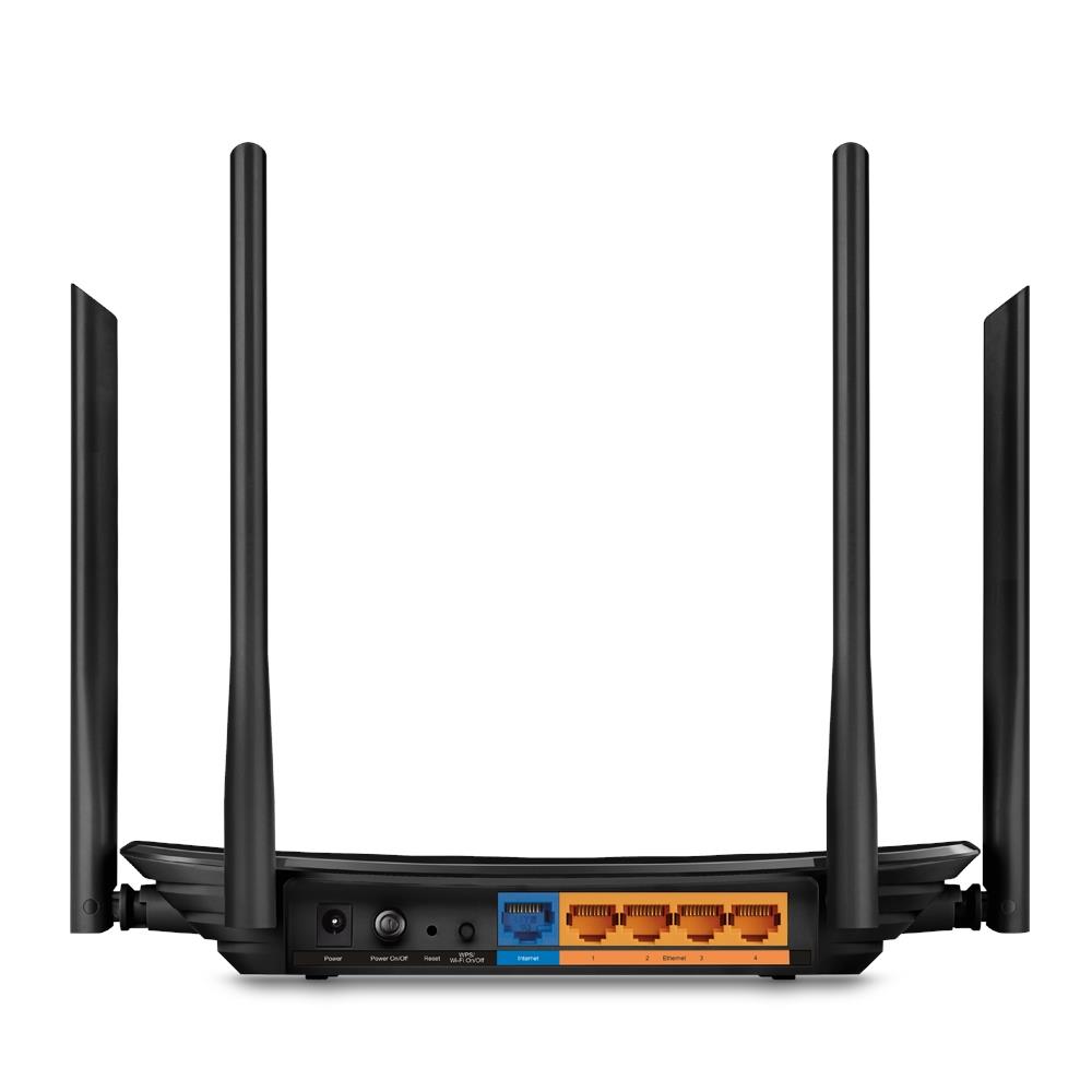 Wireless Router TP-LINK Wireless Router 1200 Mbps IEEE 802.11a IEEE 802.11 b/g IEEE 802.11n IEEE 802.11ac 4x10/100/1000M LAN WAN ports 1 Number of antennas 5 ARCHERA6 - Image 3