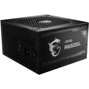 Power Supply MSI 650 Watts Efficiency 80 PLUS GOLD PFC Active MTBF 1500000 hours MAGA650GL