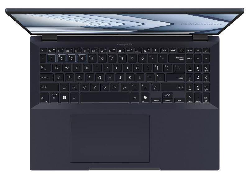 Notebook ASUS ExpertBook B3 B3604CMA-Q91093X CPU Core Ultra u5-125H 1200 MHz 16" 1920x1200 RAM 16GB DDR5 SSD 512GB Intel Graphics Integrated ENG Windows 11 Pro Black 1.9 kg 90NX0731-M01AX0 - Image 4
