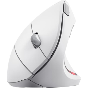 MOUSE USB OPTICAL WRL VERTO/ERGONOMIC WHITE 25132 TRUST