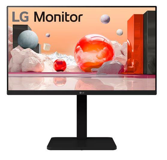 LCD Monitor LG 24BA550-B 24" Panel IPS 1920x1080 16:9 100 Hz Matte 5 ms Speakers Swivel Pivot Height adjustable Tilt Colour Black 24BA550-B