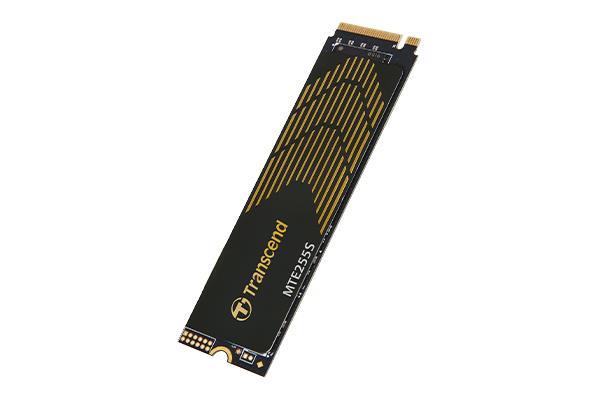 SSD TRANSCEND 2TB PCIe Gen4 NVMe NAND flash technology 3D NAND Write speed 6500 MBytes/sec Read speed 7400 MBytes/sec Form Factor M.2 TBW 1200 TB MTBF 200000 hours TS2TMTE255S