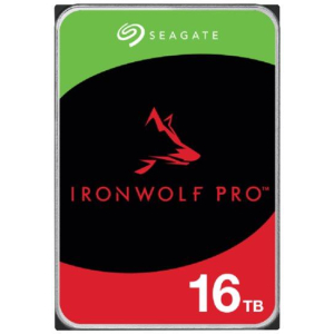 HDD SEAGATE IronWolf Pro 16TB SATA 256 MB 7200 rpm 3,5" ST16000NT001