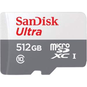 MEMORY MICRO SDXC 512GB UHS-I/SDSQUNR-512G-GN6TA SANDISK