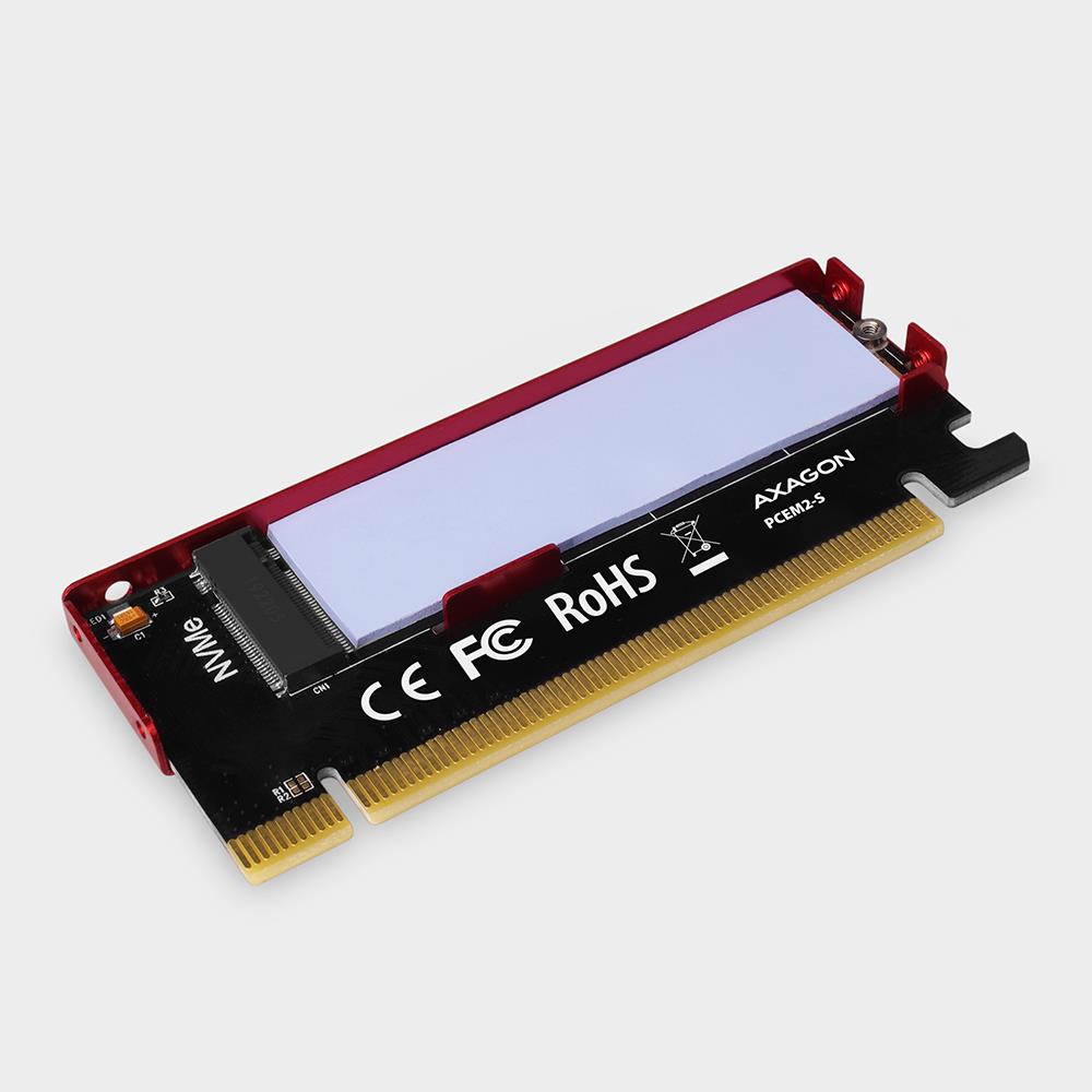 SSD ACC ADAPTER M.2/NVME/PCEM2-S AXAGON - Image 2
