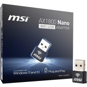 WRL ADAPTER 1800MBPS USB/GUAX18N MSI