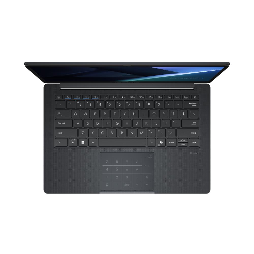 Notebook ASUS ExpertBook B1403CVA-S61861X CPU Core 5 120U 1400 MHz 14" 1920x1080 RAM 16GB DDR5 SSD 512GB Intel Graphics Integrated ENG Windows 11 Pro Grey 1.4 kg 90NX0811-M02320 - Image 3