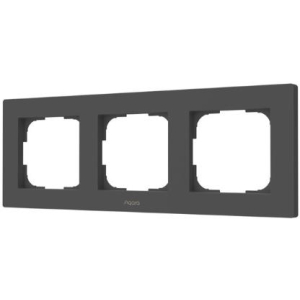 SMART SWITCH FRAME H2 (3-GANG)/GRAY FE-X02D-G AQARA