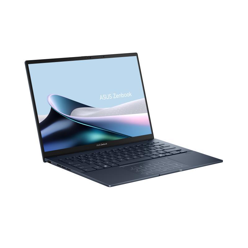 Notebook ASUS ZenBook Series 14 OLED UX3405CA-PZ217W CPU Core Ultra u7-255H 2000 MHz 14" Touchscreen 2880x1800 RAM 32GB LPDDR5x SSD 1TB Intel Arc Graphics Integrated ENG NumberPad Windows 11 Home Blue 1.28 kg 90NB14W3-M00860 - Image 3