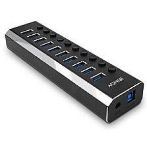 I/O HUB USB3 10PORT/43370 LINDY