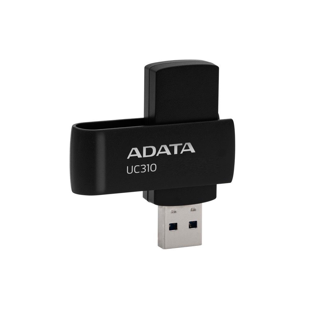 MEMORY DRIVE FLASH USB3.2 128G/BLACK UC310-128G-RBK ADATA - Image 3