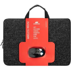 NB SLEEVE ANVIK 15.6" + MOUSE/7916 BLACK RIVACASE